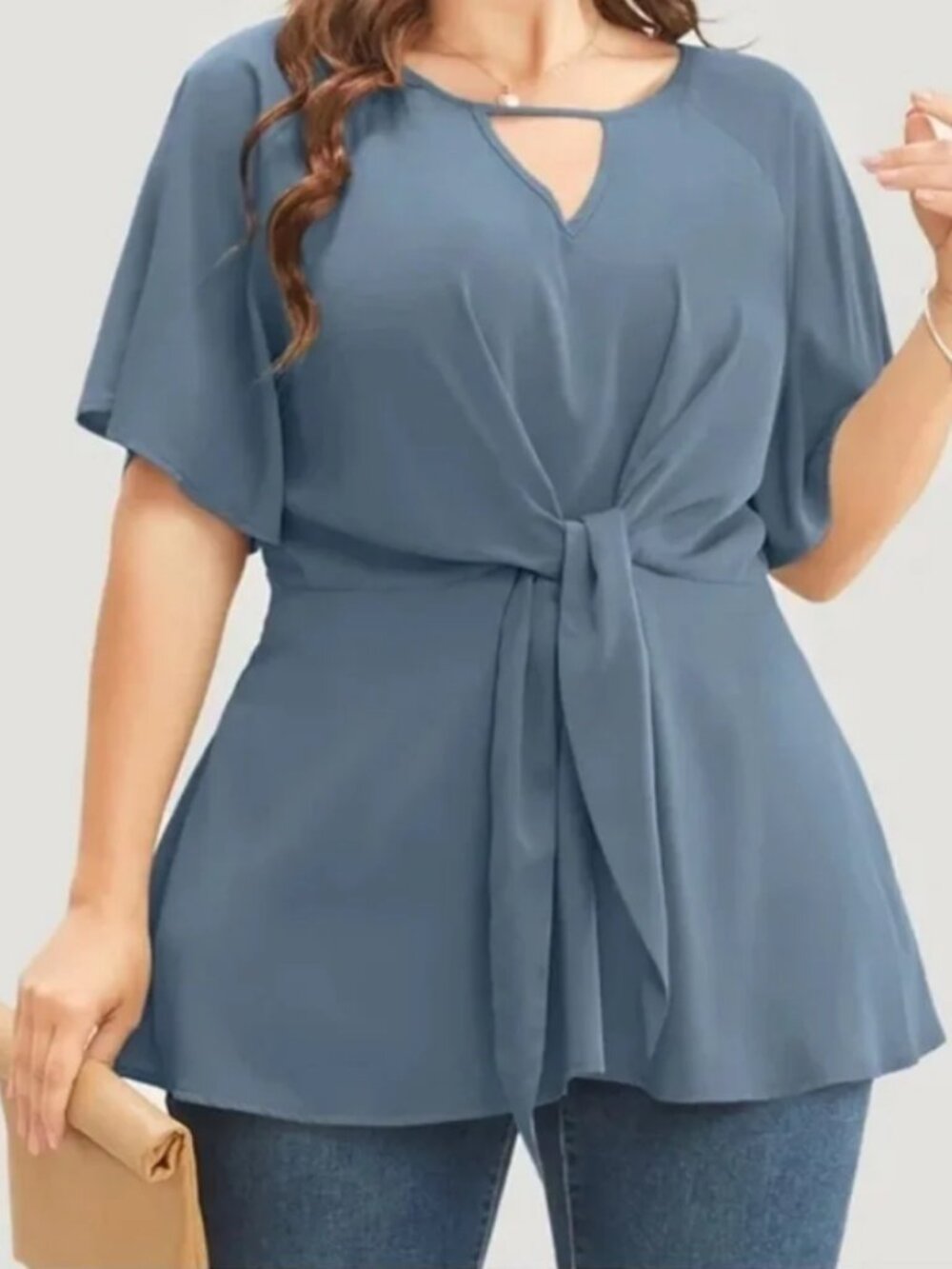 BLOOMCHIC top, US 10, emerald dark green